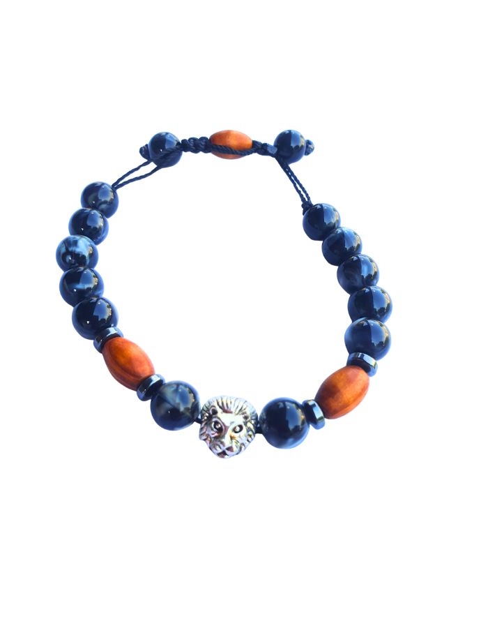 Bracelet Tête de Lion – Version Ajustable