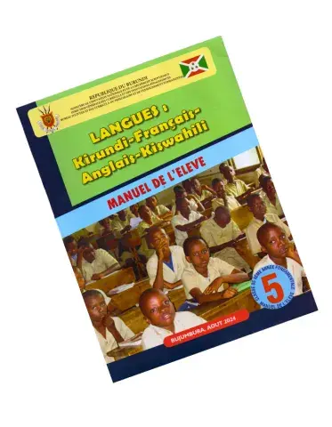 Langues : Kirundi – Français – Anglais – Kiswahili – Manuel de l’élève (5ᵉ Année)