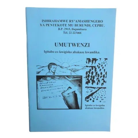 Umutwenzi – Apprendre à écrire en kirundi pour adultes (niveau débutant)