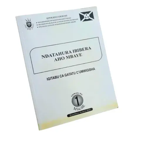Manuel pédagogique de kirundi – Guide enseignant (NDATAHURA IBIBERA AHO MBAYE)