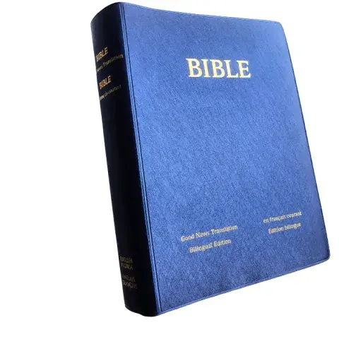 Bible bilingue Anglais–Français courant – Good News Translation