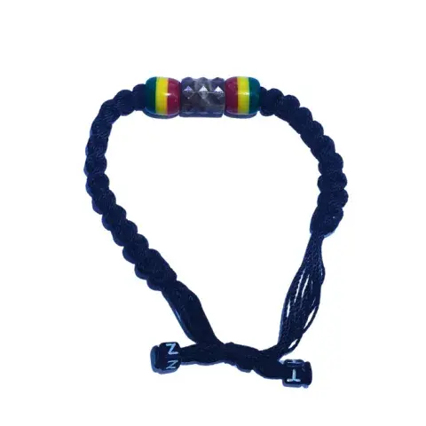 10 Bracelets artisanaux ajustables – Collection africaine mixte