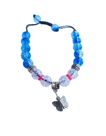Bracelet Papillon Craquelé – Version Ajustable