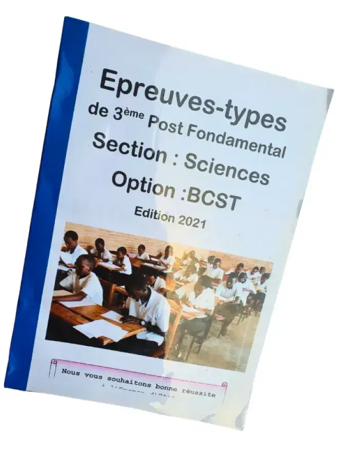 Épreuves-types 3ème Post Fondamental – Sciences (Option BCST) | Édition 2021
