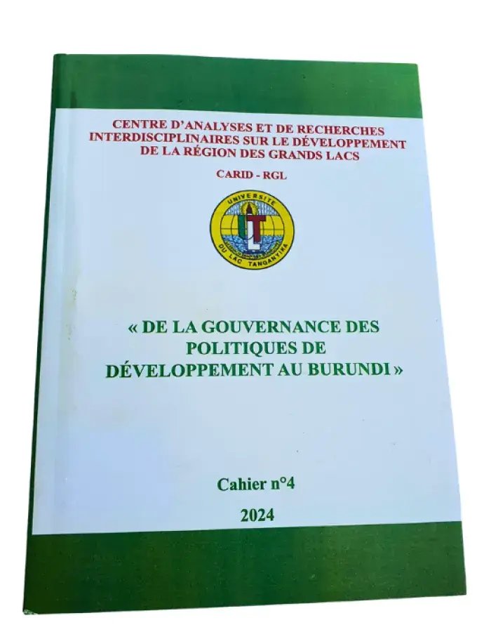 De la gouvernance des politiques de développement au Burund