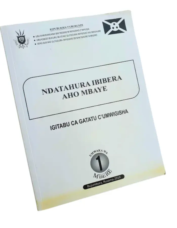 Manuel pédagogique de kirundi – Guide enseignant (NDATAHURA IBIBERA AHO MBAYE)