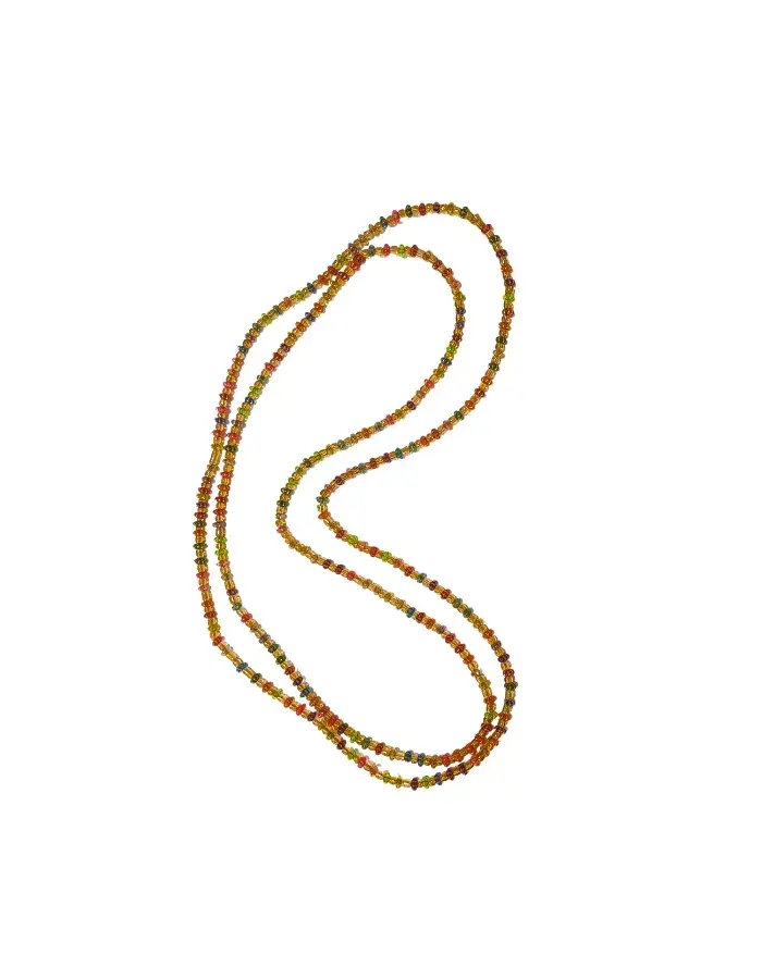 Lot de 2 Chaînes de Taille Élastiques en Perles – Multicolores Fines