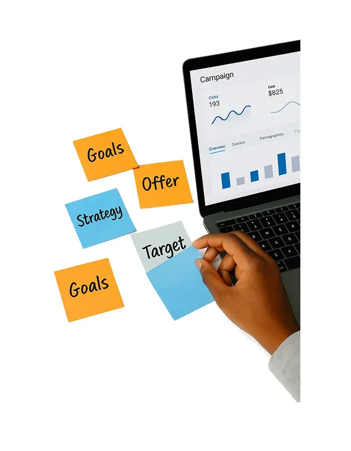 Stratégie & Marketing Digital – Audit + Plan d’action + 1 Campagne